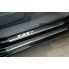 Накладки на пороги (carbon) Toyota Avensis (2009-) бренд – Alu-Frost (Польша) дополнительное фото – 3